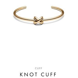 MVMT Gold Knot Cuff